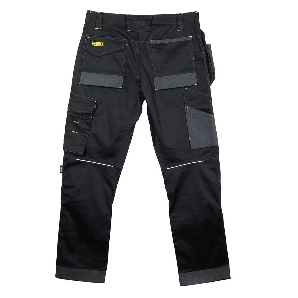 DeWalt Mens Harrison Pro Stretch Trousers (Black / Grey) - Image 7