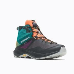 Merrell Womens MQM 3 Mid GORE-TEX Hiking Boots (Tangerine / Teal)