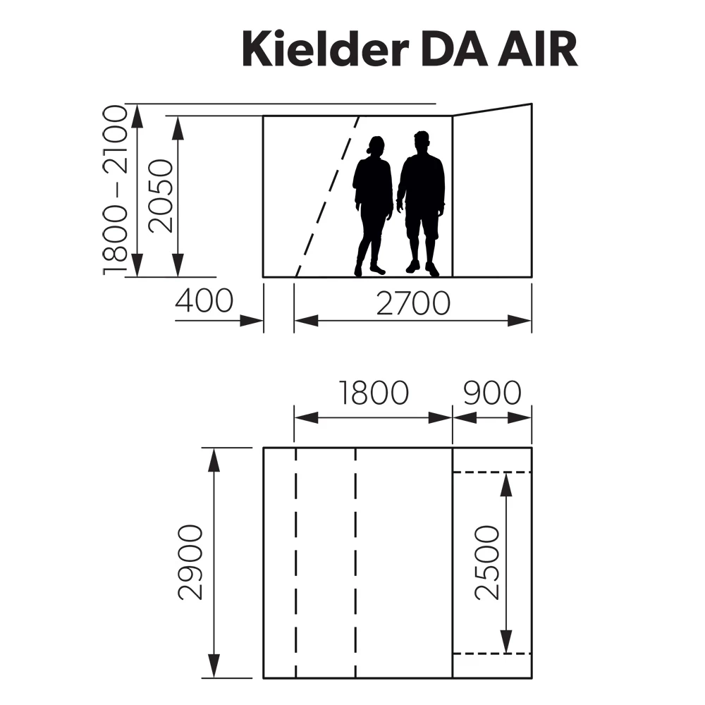 Kampa Kielder Air Drive Away Awning - Image 4