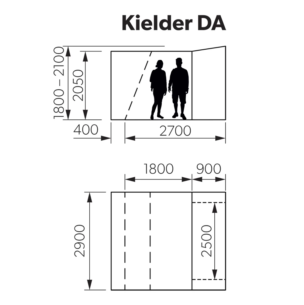Kampa Kielder Drive Away Awning - Image 4