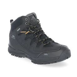 Trespass Mens Finley Waterproof Walking Boots (Black)