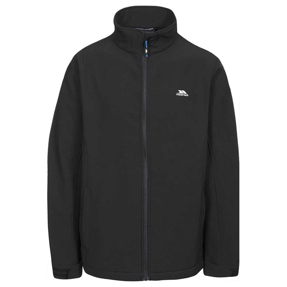 Trespass Mens Vander Softshell Jacket (Black) - Image 3