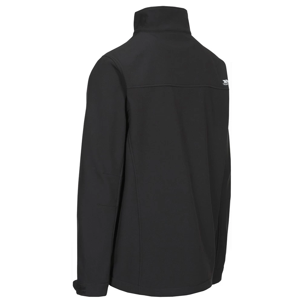 Trespass Mens Vander Softshell Jacket (Black) - Image 4
