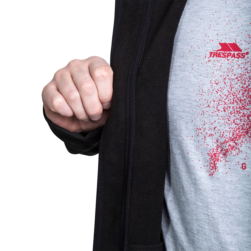 Trespass Mens Vander Softshell Jacket (Black) - Image 5