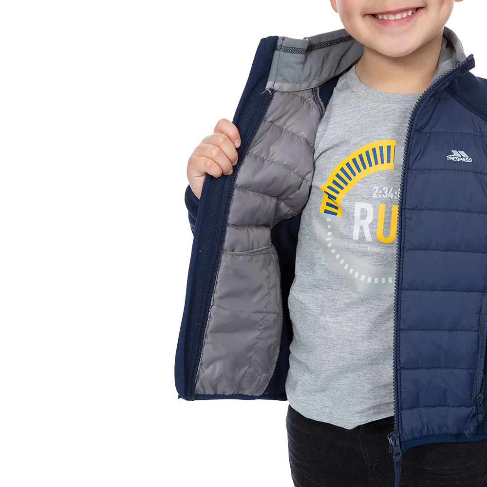 Trespass Kids Ludvig Padded Fleece Jacket - Image 7