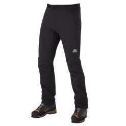 Mountain Equipment Mens Ibex Soft Shell Mountain Pants (Black)
