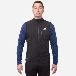 Mountain Equipment Mens Frontier Softshell Vest (Black)