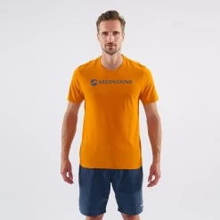 Montane Mens Mono Logo T-Shirt (Inca Gold)
