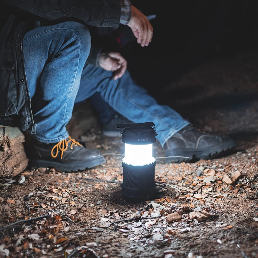Nebo BIG Poppy 4 In 1 Rechargeable Lantern & Powerbank - Image 3