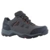 Hi-Tec Mens Bandera II Low Waterproof Wide Fit Walking Shoes (Charcoal)