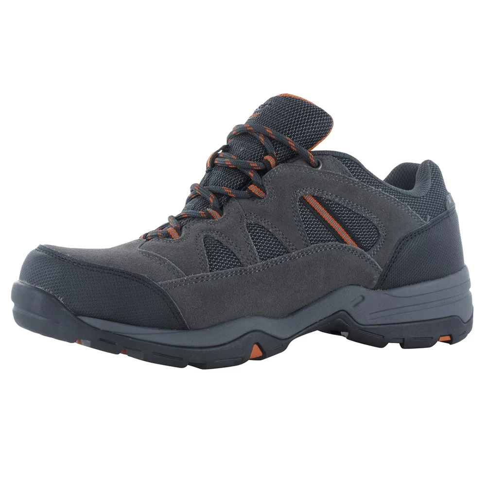 Hi-Tec Mens Bandera II Low Waterproof Wide Fit Walking Shoes (Charcoal) - Image 2