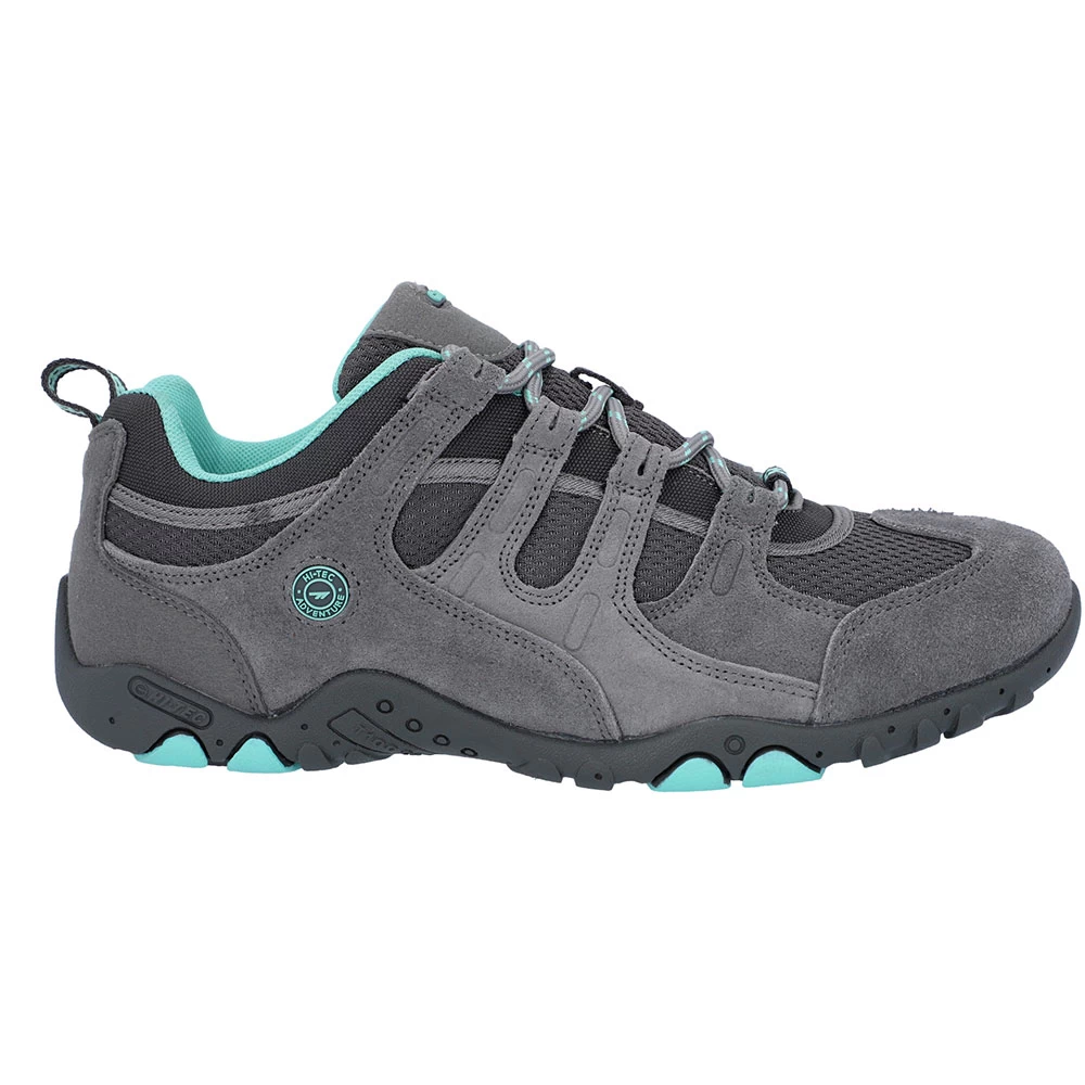 Hi-Tec Womens Quadra Walking Shoes (Taupe) - Image 2