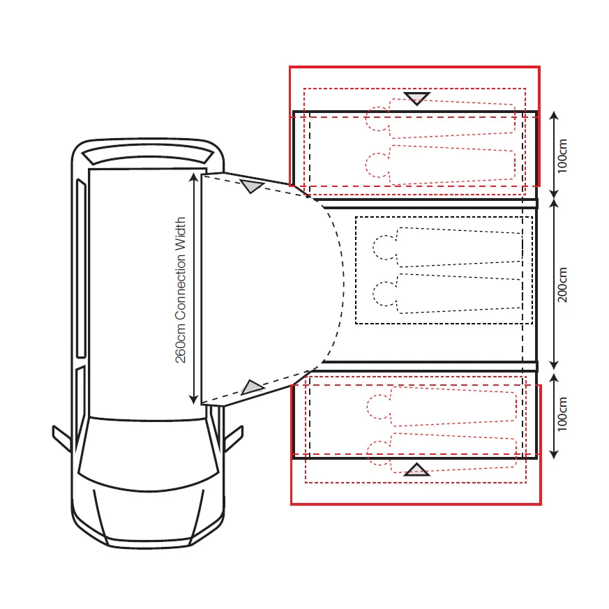 Outdoor Revolution Cayman Combo Air PC Drive Away Awning - Image 3
