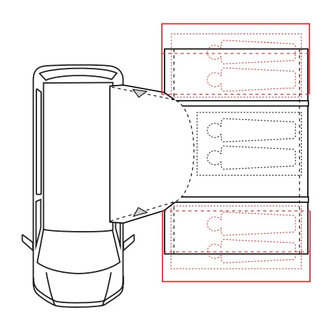 Outdoor Revolution Cayman PC Zip On Porch Door - Image 3