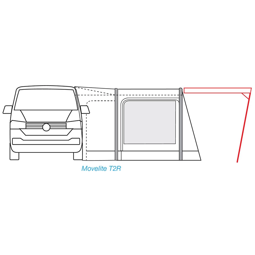 Outdoor Revolution Movelite Front Canopy - Image 6
