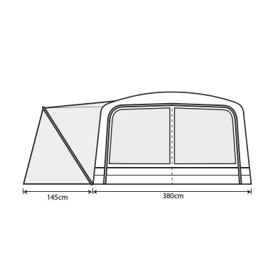 Outdoor Revolution Airedale 6.0SE Air Tent - Image 12