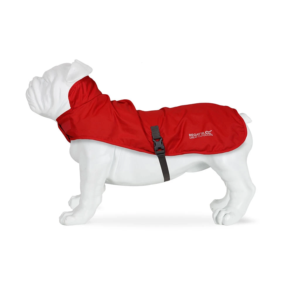 Regatta Packaway Waterproof Dog Coat (Red) - Image 2