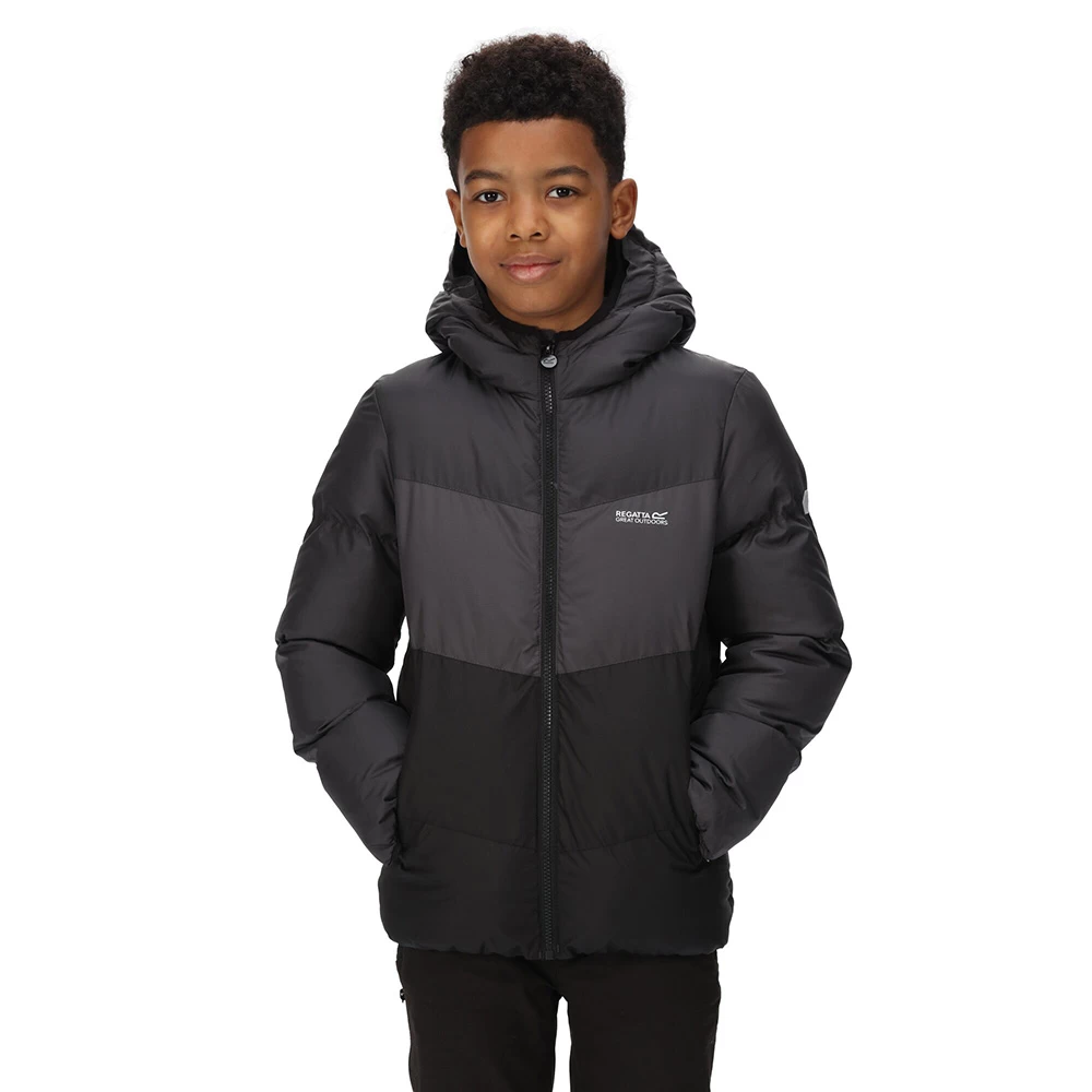 Regatta Kids Lofthouse VI Insulated Jacket (Ash / Dark Grey)