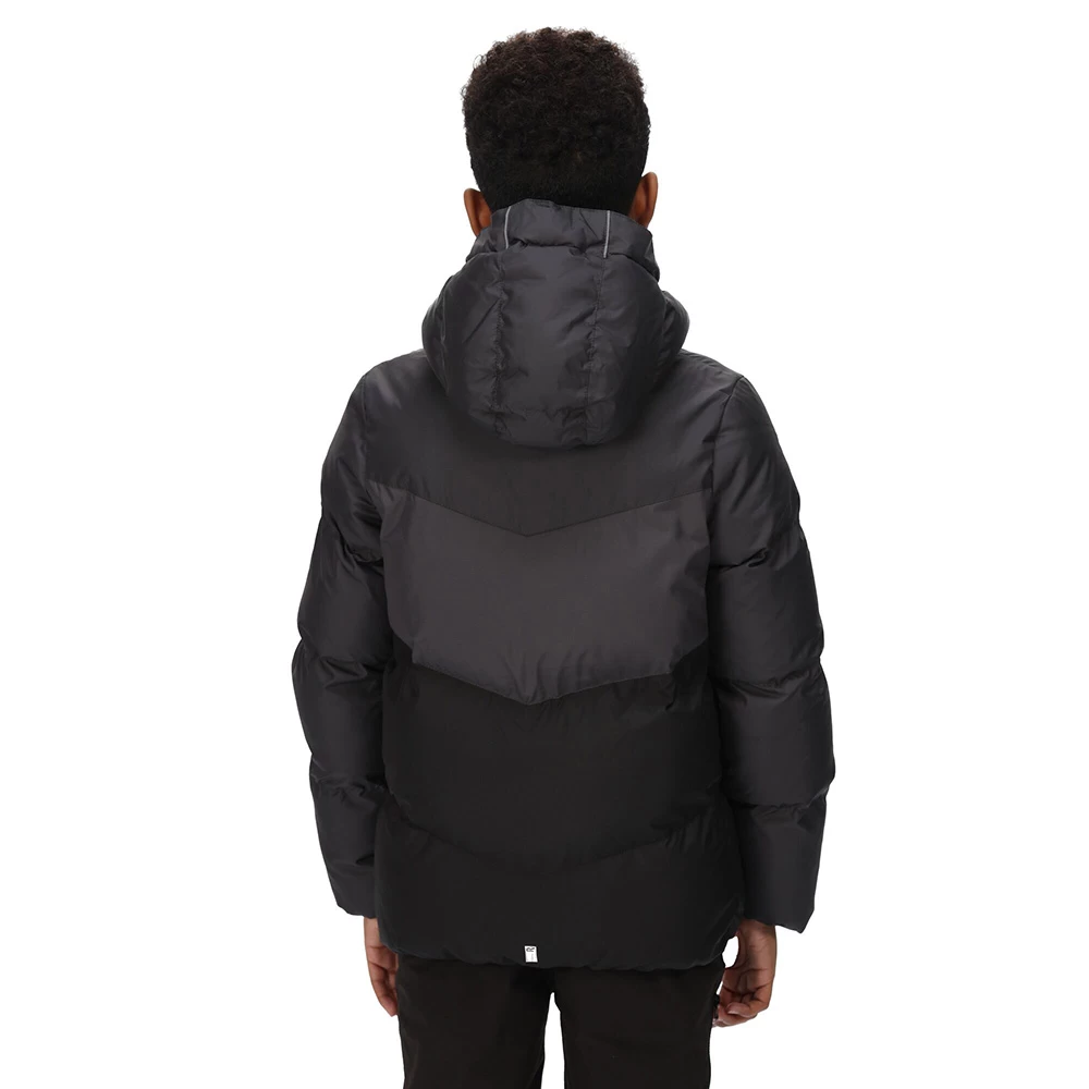 Regatta Kids Lofthouse VI Insulated Jacket (Ash / Dark Grey) - Image 2
