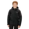 Regatta Kids Hurdle IV Waterproof Insulated Jacket (Black / Ash)