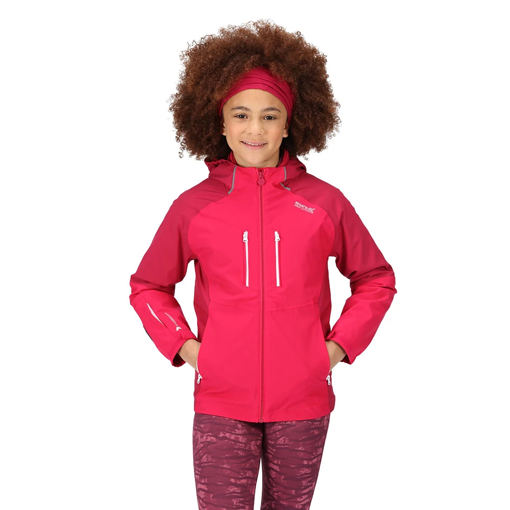 Regatta Kids Hydrate VII 3 In 1 Waterproof Insulated Jacket (Pink Potion)