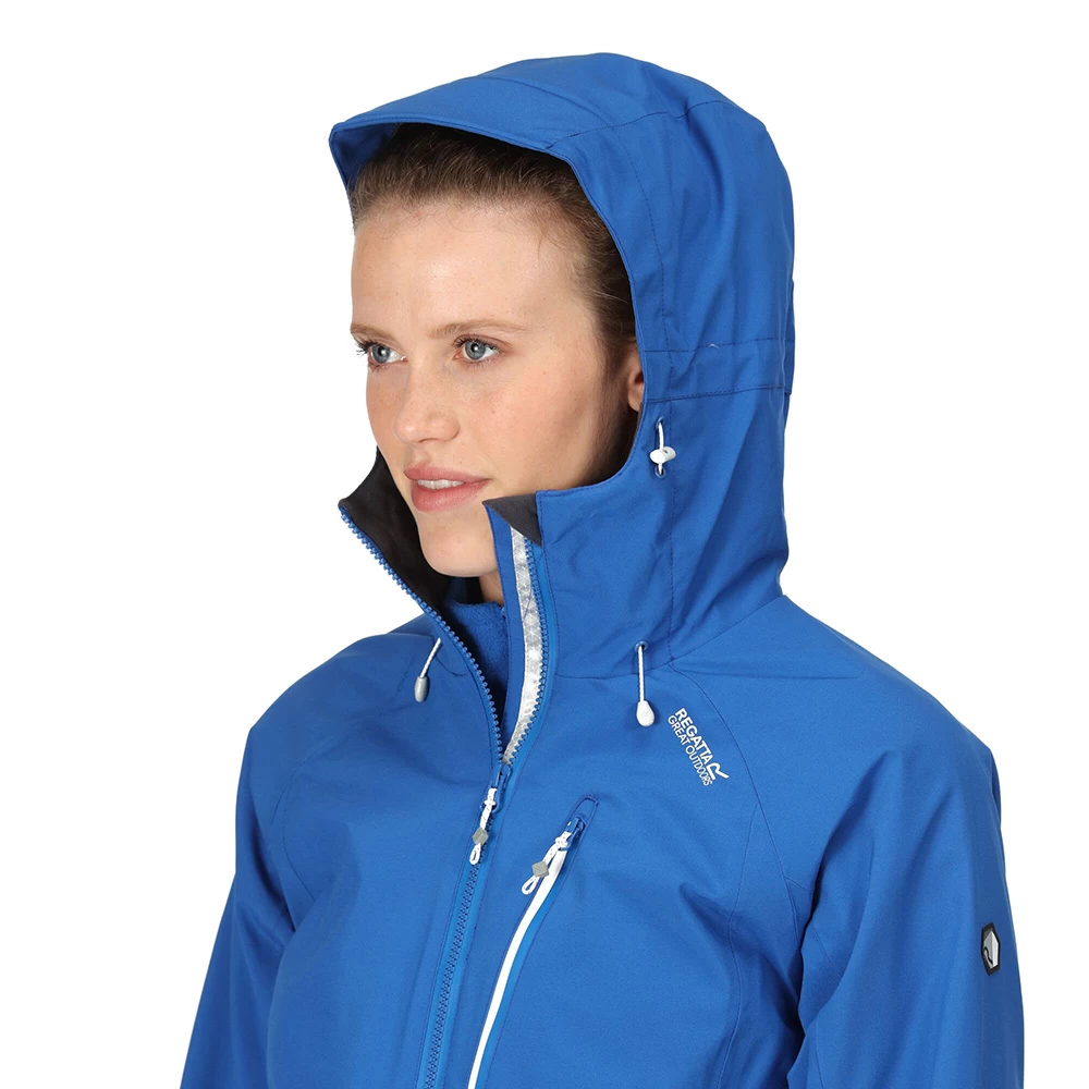 Regatta Womens Birchdale Waterproof Jacket (Olympian Blue) - Image 3