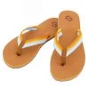 Sinner Womens Balena Flip Flops (Brown / Orange)