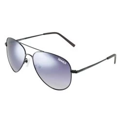 Sinner Morin Aviator Sunglasses (Matte Black Metal)