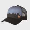 Tentree Juniper Altitude Hat (Meteorite Black / White)