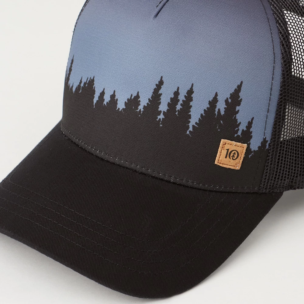 Tentree Juniper Altitude Hat (Meteorite Black / White) - Image 2