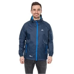 Trespass Unisex Qikpac Waterproof Packaway Jacket (Navy)