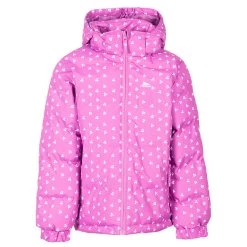 Trespass Girls Combine Insulated Jacket (Deep Pink)