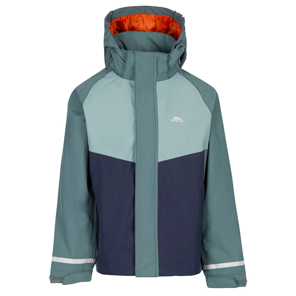 Trespass Kids Valid Waterproof Jacket (Spruce Green)