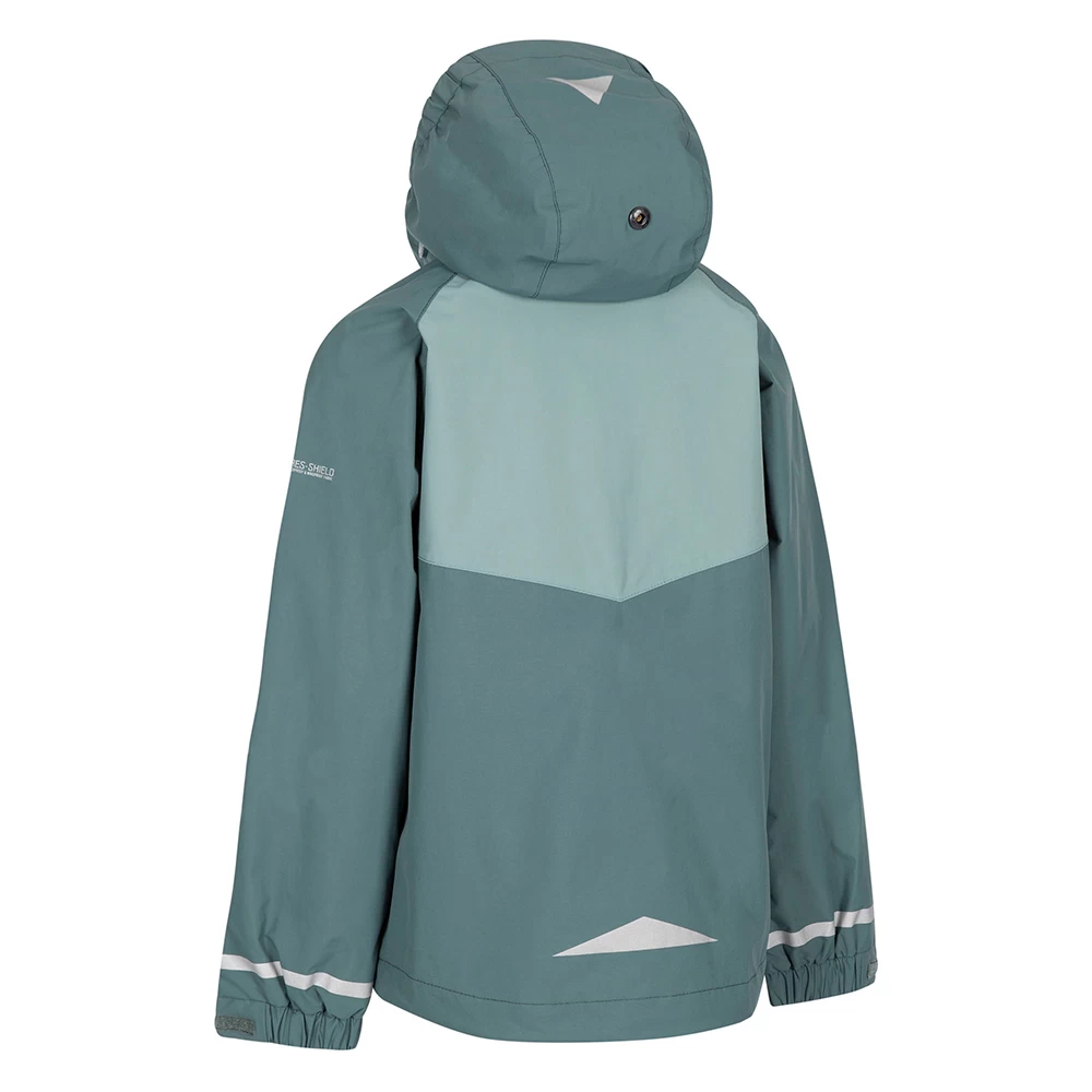 Trespass Kids Valid Waterproof Jacket (Spruce Green) - Image 2