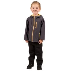 Trespass Kids Kian Softshell Jacket (Dark Grey)