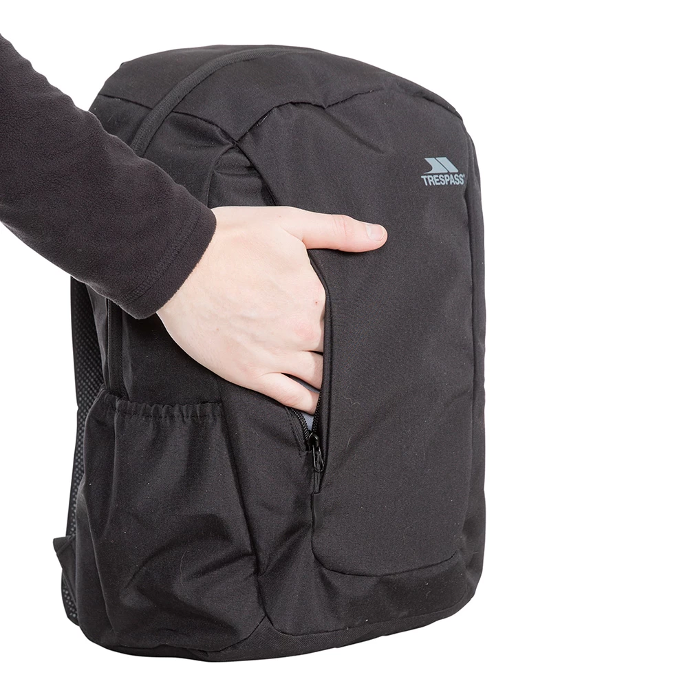 Trespass Alder 25L Backpack (Black) - Image 9