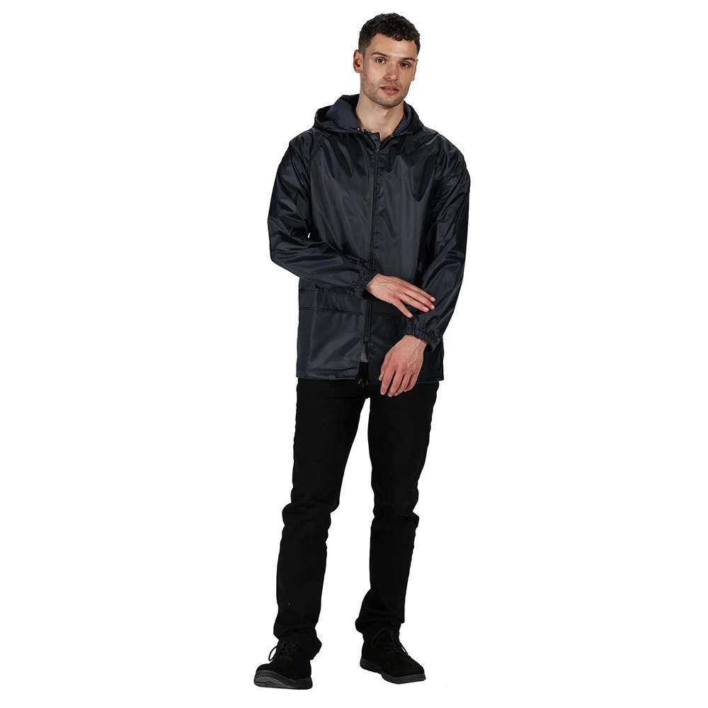 Regatta Mens Stormbreak Waterproof Jacket (Navy) - Image 3